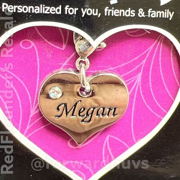 Bundle Sale 3 for $15 | Cherish Charms | Megan | Name Charm | Mulberry Studios - Picture 3 of 6